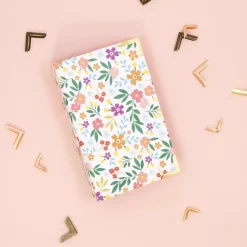 4 Esquineras Metálicas Grandes Baby Blue Craftelier