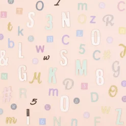 Abecedario Adhesivo Puffy Mint Rainbow Craftelier