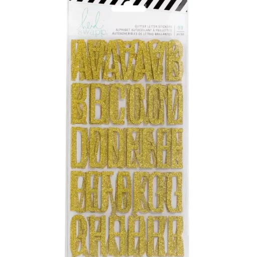 Abecedario con glitter Heidi Swapp Magnolia Jane