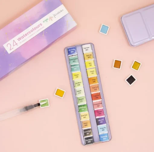 Acuarelas 24 Colores Craftelier