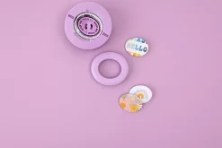 Adaptador Ovalado Pequeño Button Press We R Makers