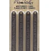 Adornos Metálicos Metal Word Plaques Idea-Ology Tim Holtz