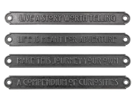 Adornos Metálicos Metal Word Plaques Idea-Ology Tim Holtz