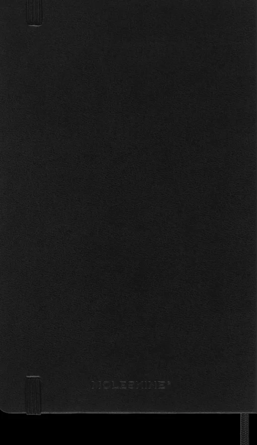 Agenda Classic 2025 diaria negro tapa dura Moleskine 13x21cm