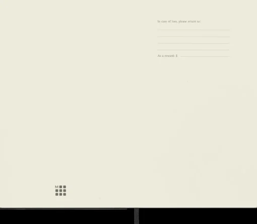 Agenda Classic 2025 semanal horizontal negro tapa dura Moleskine 13x21cm