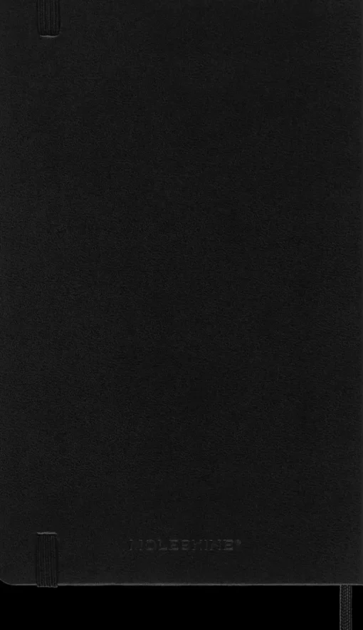 Agenda Classic 2025 semanal horizontal negro tapa dura Moleskine 13x21cm