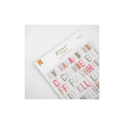 Alfabeto puffy December Vibes Lora Bailora