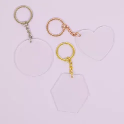 Anilla de llavero con cadena Gold Craftelier