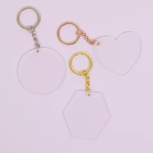 Anilla de llavero con cadena Gold Craftelier