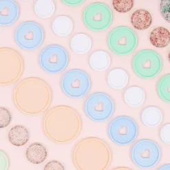 Anillas de Disco L Blanco Craftelier