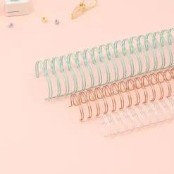Anillas para encuadernar Baby Pink 1.5