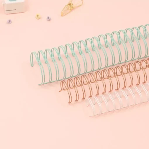 Anillas para encuadernar Baby Pink 1.5" Craftelier