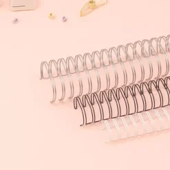 Anillas para encuadernar Baby Pink 1.5