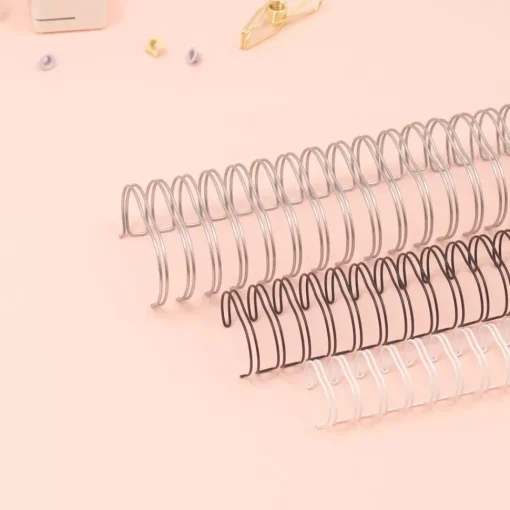 Anillas para encuadernar Baby Pink 1.5" Craftelier