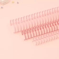 Anillas para encuadernar Baby Pink 1.5