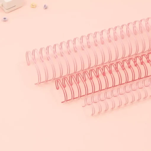 Anillas para encuadernar Baby Pink 1.5" Craftelier