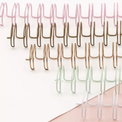 Anillas para encuadernar Baby Pink 5/8" Craftelier