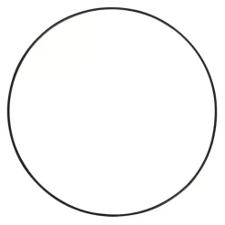 Aro Metálico Negro Rayher ø25cm