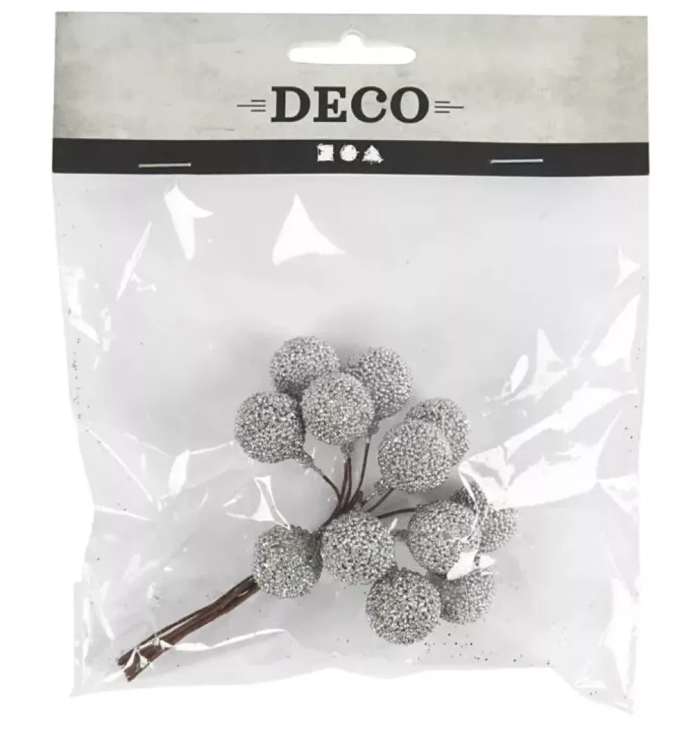 Bayas Artificiales Plata Creativ Company