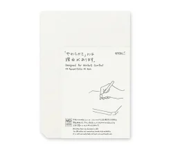 Bloc de notas liso algodón Midori MD Paper A5