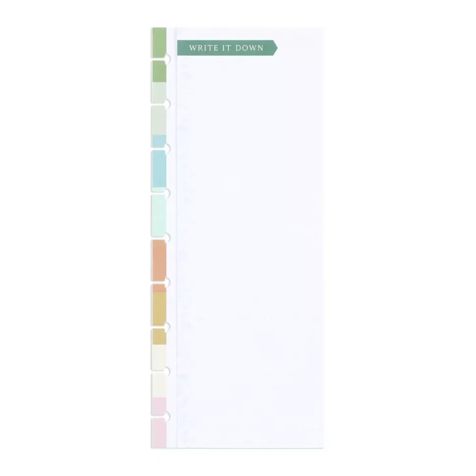 Bloque de hojas Folded Woodland Charm Classic Happy Planner