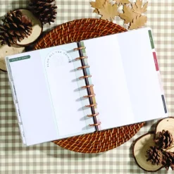 Bloque de hojas Folded Woodland Charm Classic Happy Planner