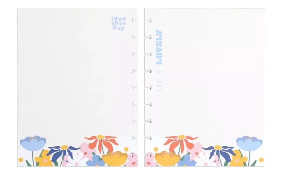 Bloque de hojas Fun Fleurs Classic Happy Planner