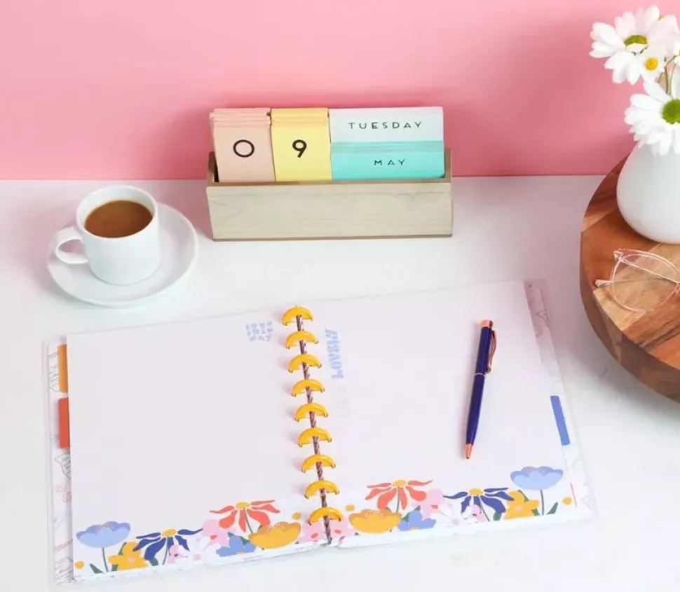 Bloque de hojas Fun Fleurs Classic Happy Planner