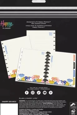 Bloque de hojas Fun Fleurs Classic Happy Planner
