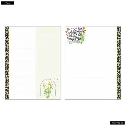 Bloque de hojas Moody Blooms Classic Happy Planner