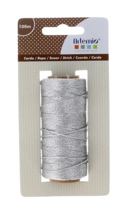 Bobina de hilo plata Artemio 0,5mm