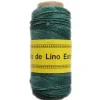 Bobina Lino Encerado 3 cabos Verde Azulado CasaSol 180m