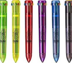 Bolígrafo 10 colores Carioca