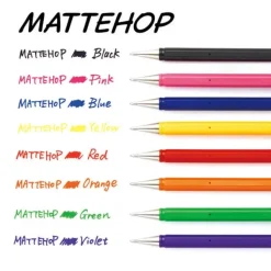 Bolígrafo de gel Amarillo Mattehop Pentel