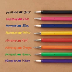 Bolígrafo de gel Amarillo Mattehop Pentel