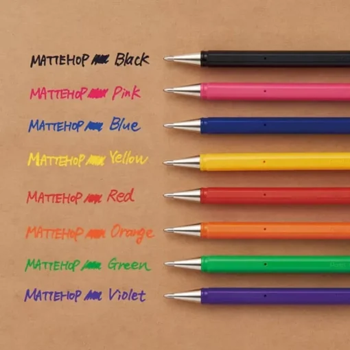 Bolígrafo de gel Amarillo Mattehop Pentel