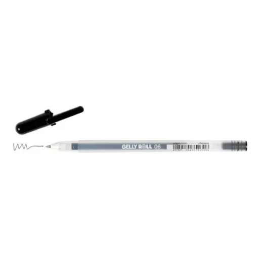 Bolígrafo de gel Gelly Roll 06 negro Sakura
