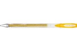 Bolígrafo de Gel Signo Sparkling Oro Uni-Ball