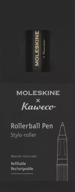 Bolígrafo Negro Rollerball Moleskine x Kaweco