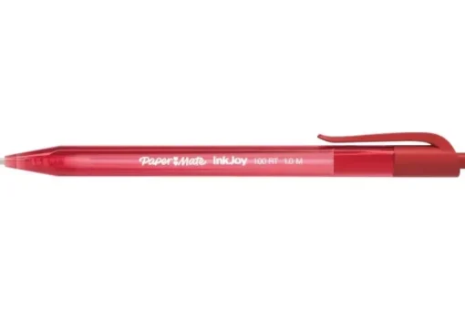 Bolígrafo Retráctil Inkjoy 100 RT Rojo Paper Mate