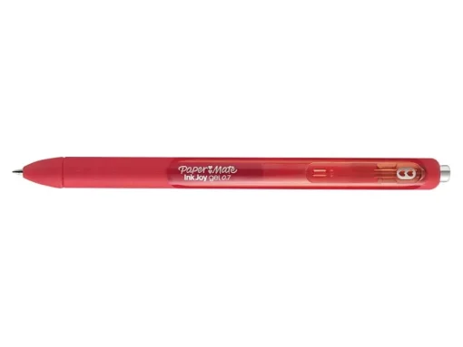 Bolígrafo Retráctil Inkjoy Gel Rojo Paper Mate