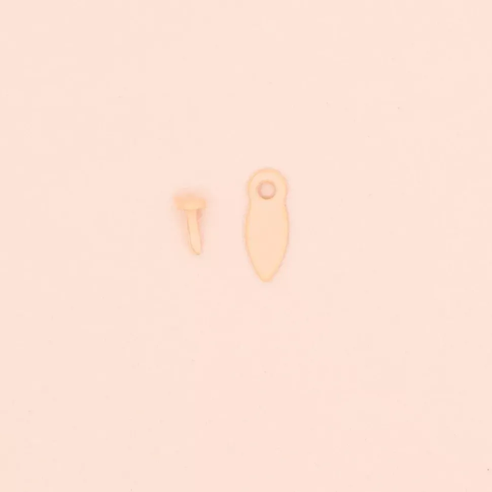 Brads y Botones de Giro Rosa Bebé Craftelier