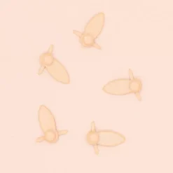 Brads y Botones de Giro Rosa Bebé Craftelier