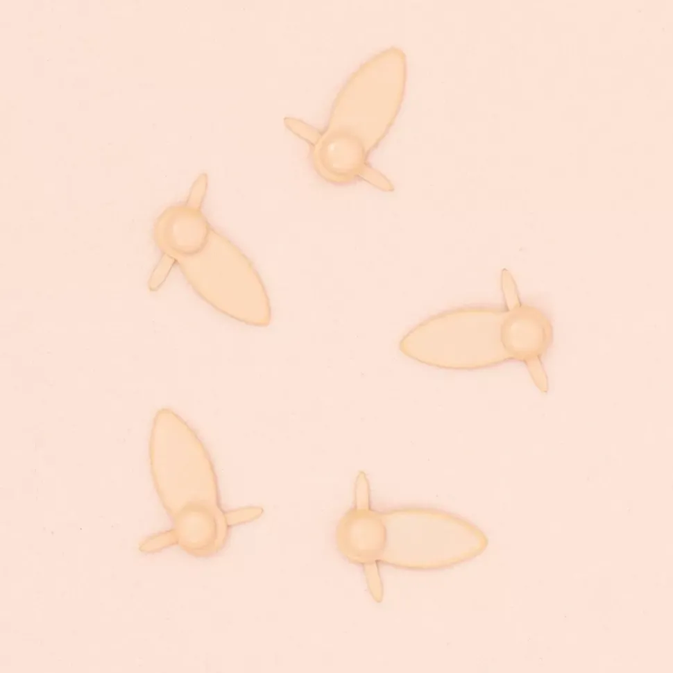 Brads y Botones de Giro Rosa Bebé Craftelier