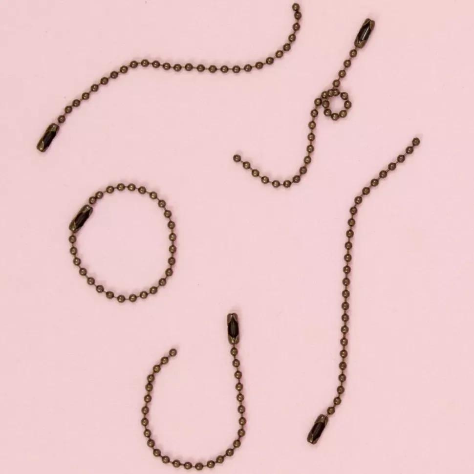 Cadenas de Bolas Bronce Vintage Craftelier