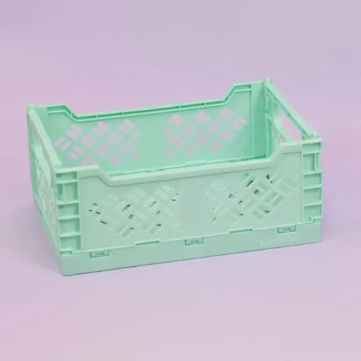 Caja de almacenamiento plegable Grande Turquesa Craftelier