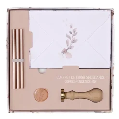 Caja de correspondencia lacre Eucalipto rosa Clairefontaine