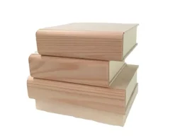 Cajonera Libros de Madera Dayka