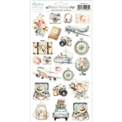 Cardstock Stickers Elements Bon Voyage Mintay 15x30cm