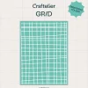 Carpeta de embossing Cuadrícula Craftelier
